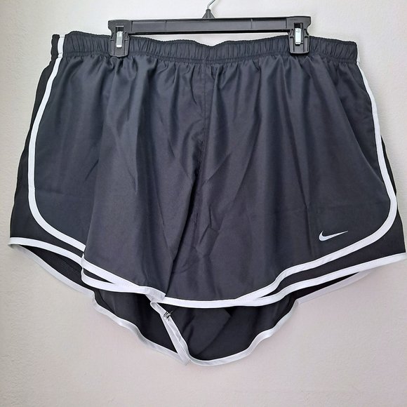 Nike Dri Fit black running shorts plus size - Picture 2 of 11